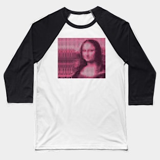 Mona Lisa - Leonardo da Vinci Baseball T-Shirt